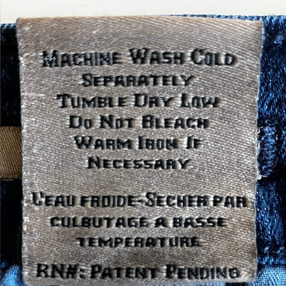Vintage EUC JAMES JEANS High Class Wide Leg w/ Stretch 30 Blue Dark Paris Wash - Picture 13 of 13